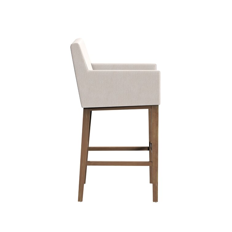 Mackenzie Full Back Upholstered Bar Counter Stool Reviews